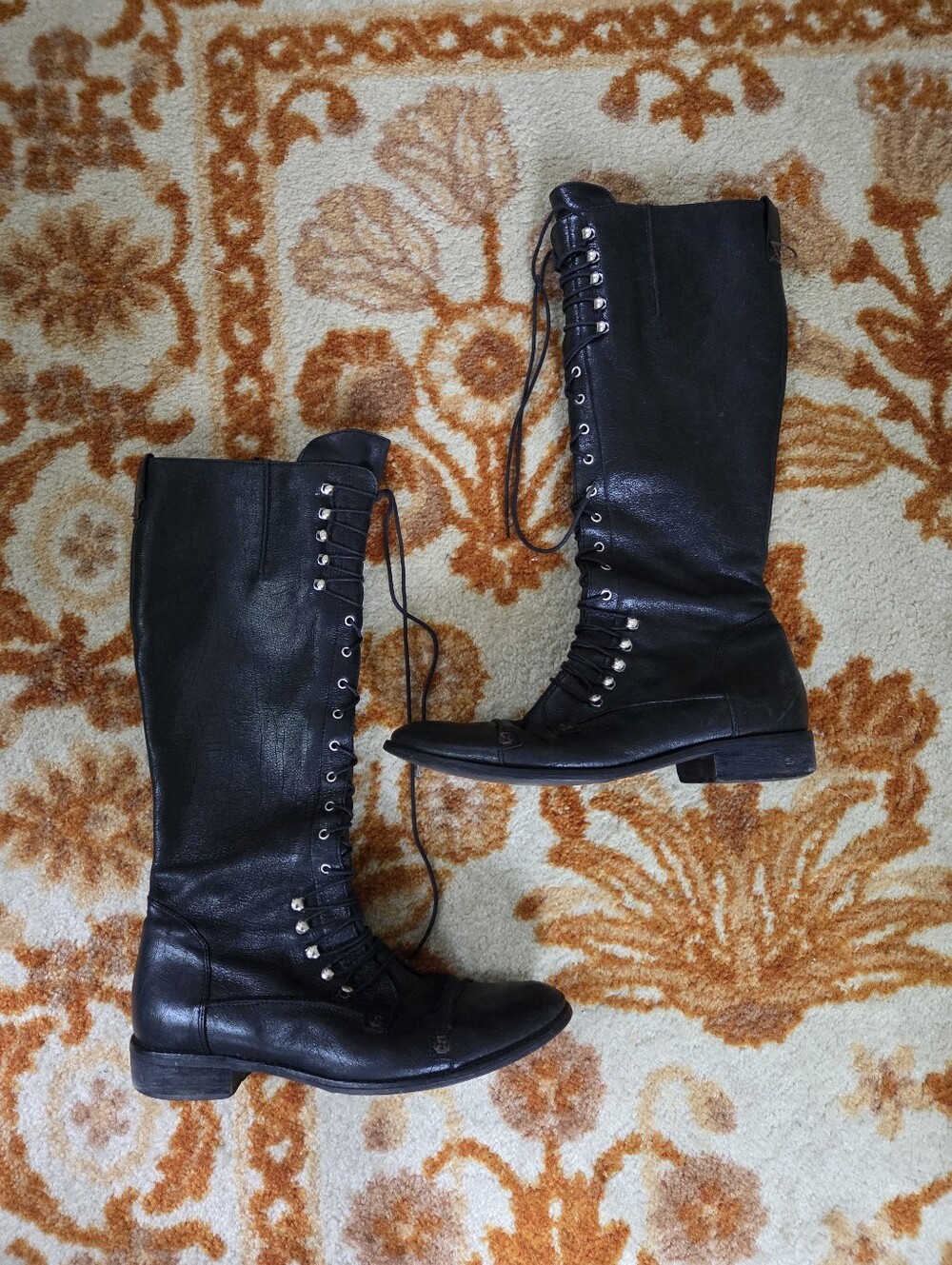 Charles David Leather Knee High Boots 8.5
